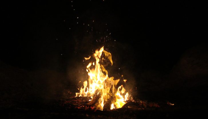 We didn’t start the fire