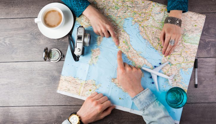 Travelling without moving