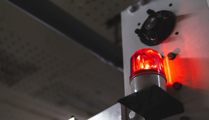 Red Light Spells Danger