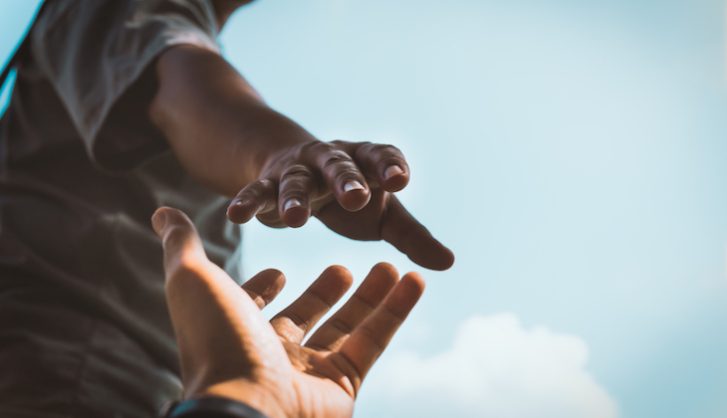 I get knocked down but I get up again